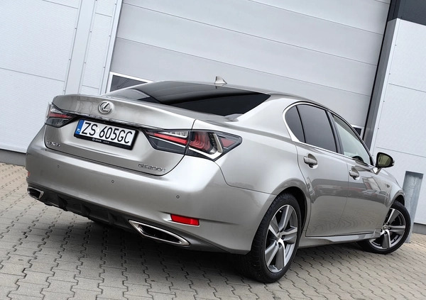 Lexus GS cena 107000 przebieg: 155000, rok produkcji 2016 z Nowogród małe 742